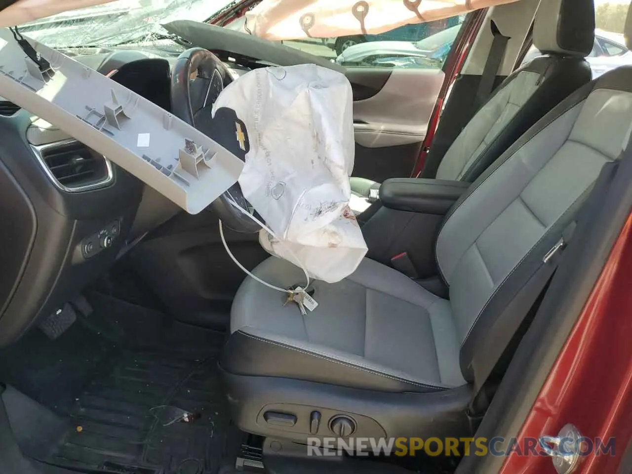 7 Photograph of a damaged car 2GNAXNEV1K6247207 CHEVROLET EQUINOX 2019