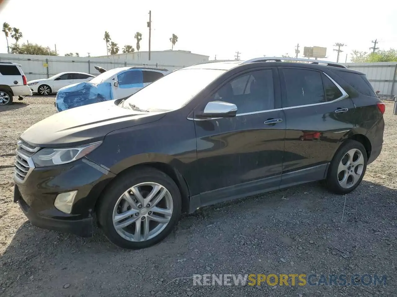 1 Photograph of a damaged car 2GNAXNEV3K6261688 CHEVROLET EQUINOX 2019