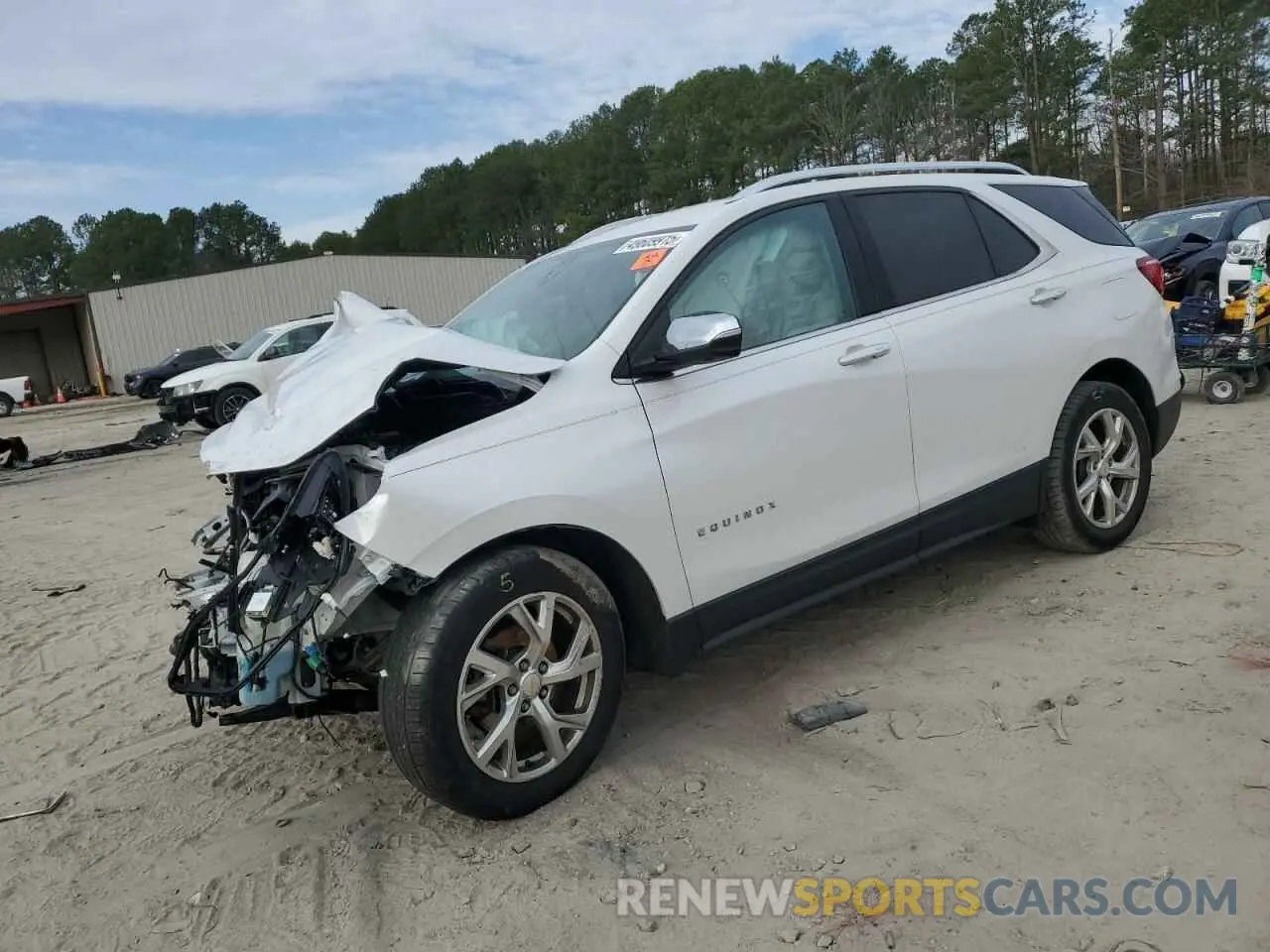 1 Photograph of a damaged car 2GNAXNEV4K6188735 CHEVROLET EQUINOX 2019