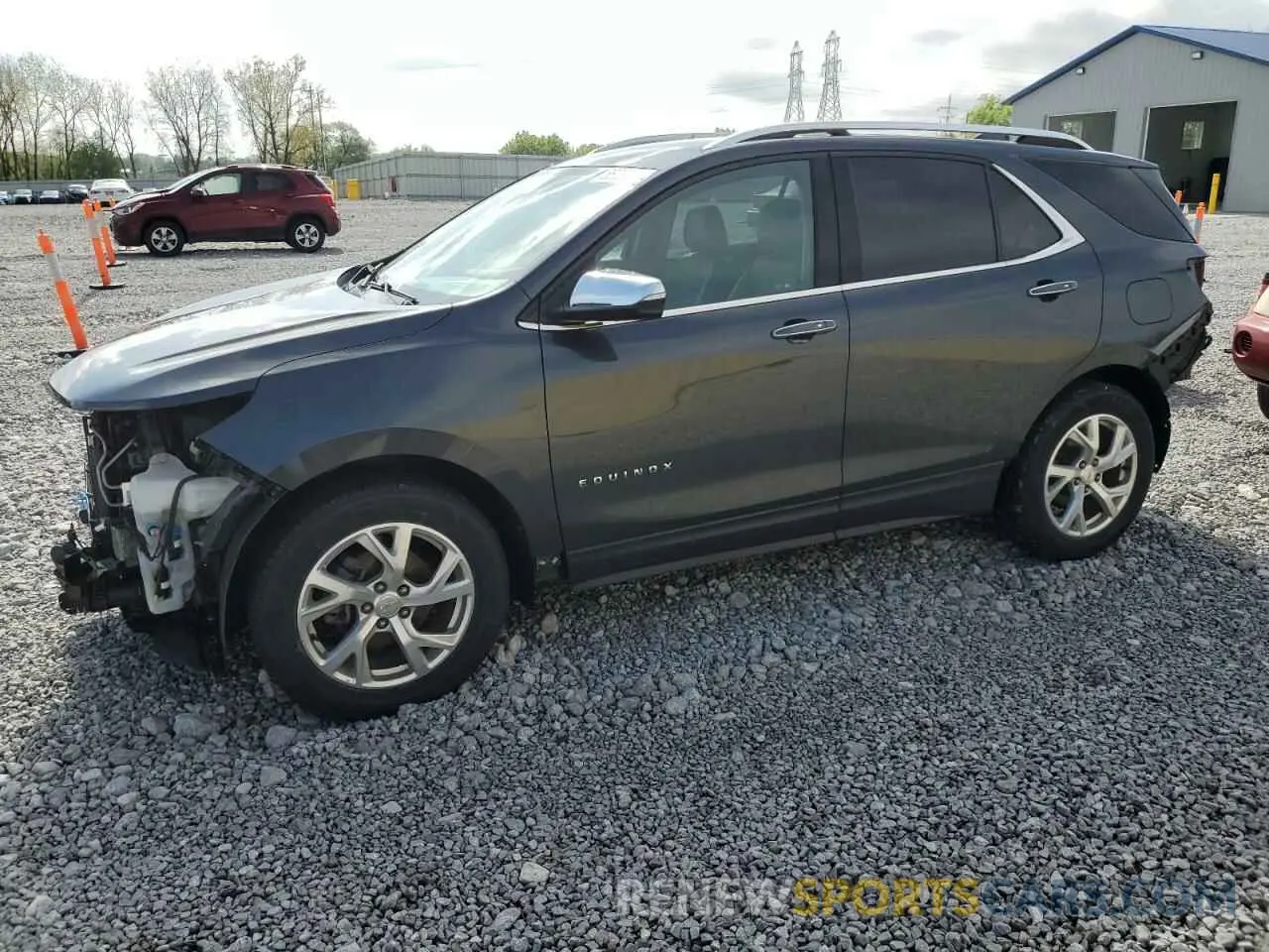 1 Photograph of a damaged car 2GNAXNEV5K6302984 CHEVROLET EQUINOX 2019