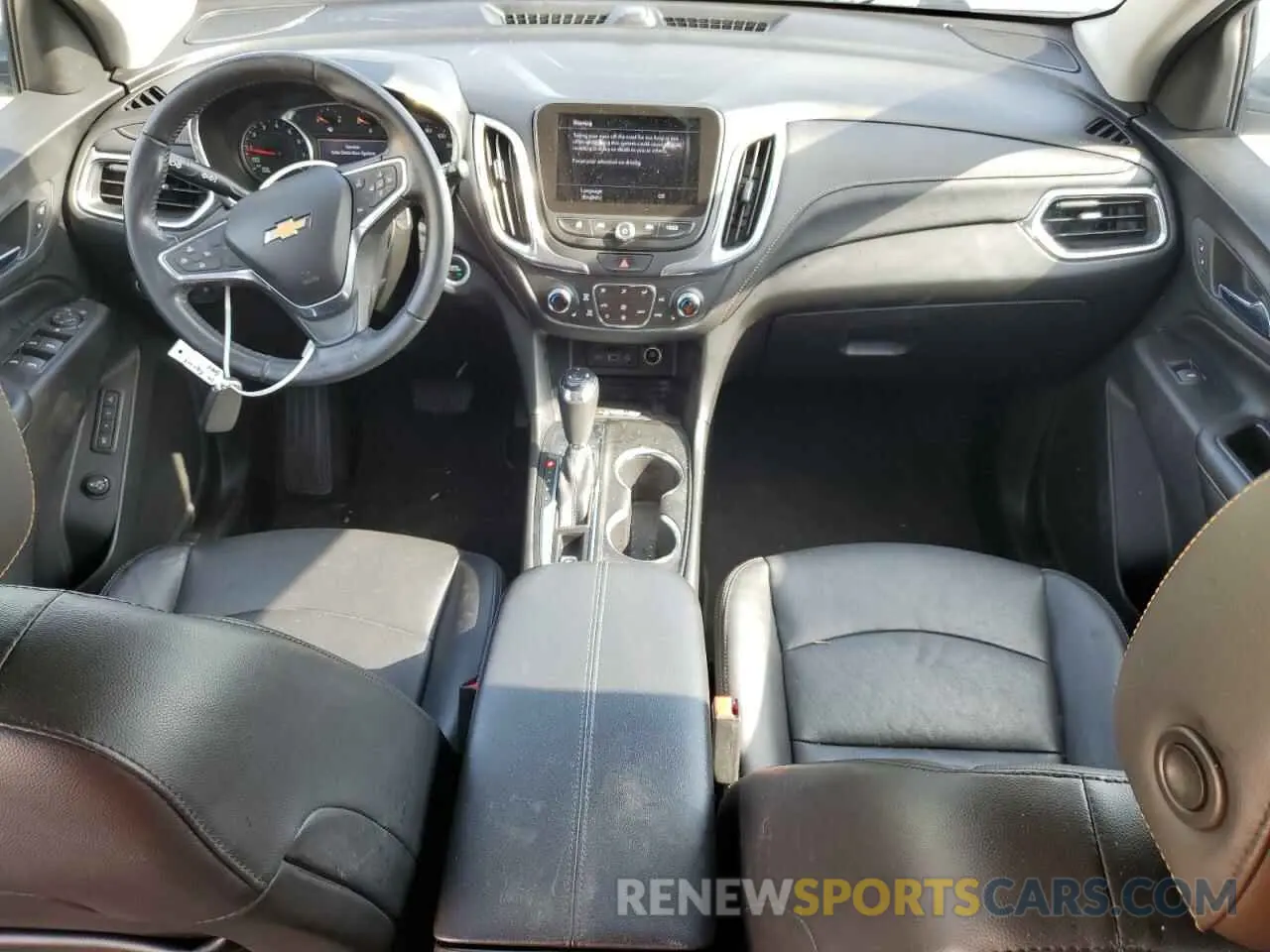 8 Photograph of a damaged car 2GNAXNEV5K6302984 CHEVROLET EQUINOX 2019