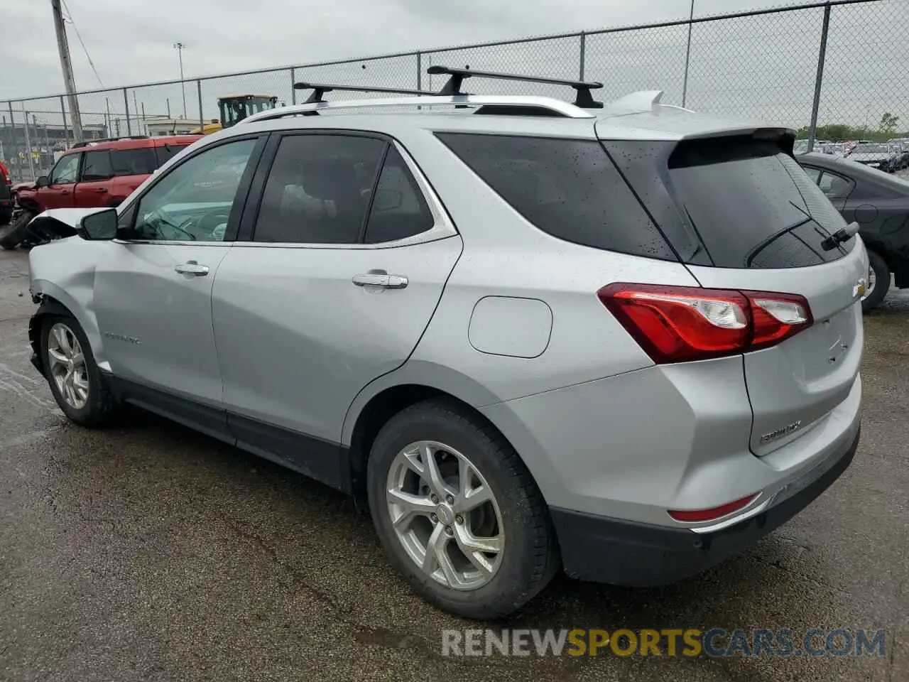 2 Photograph of a damaged car 2GNAXNEV6K6152206 CHEVROLET EQUINOX 2019