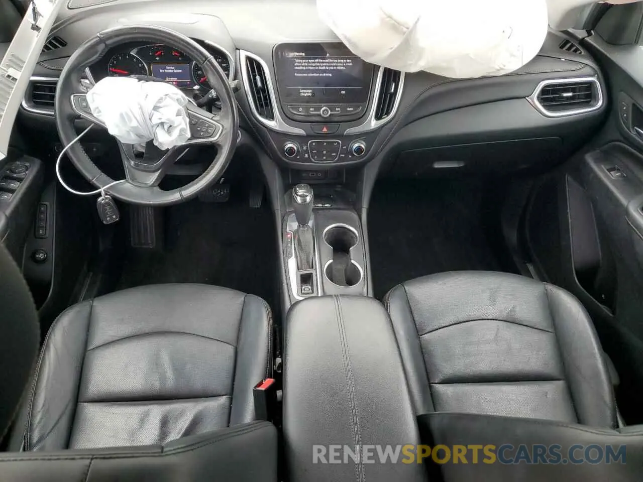 8 Photograph of a damaged car 2GNAXNEV6K6152206 CHEVROLET EQUINOX 2019