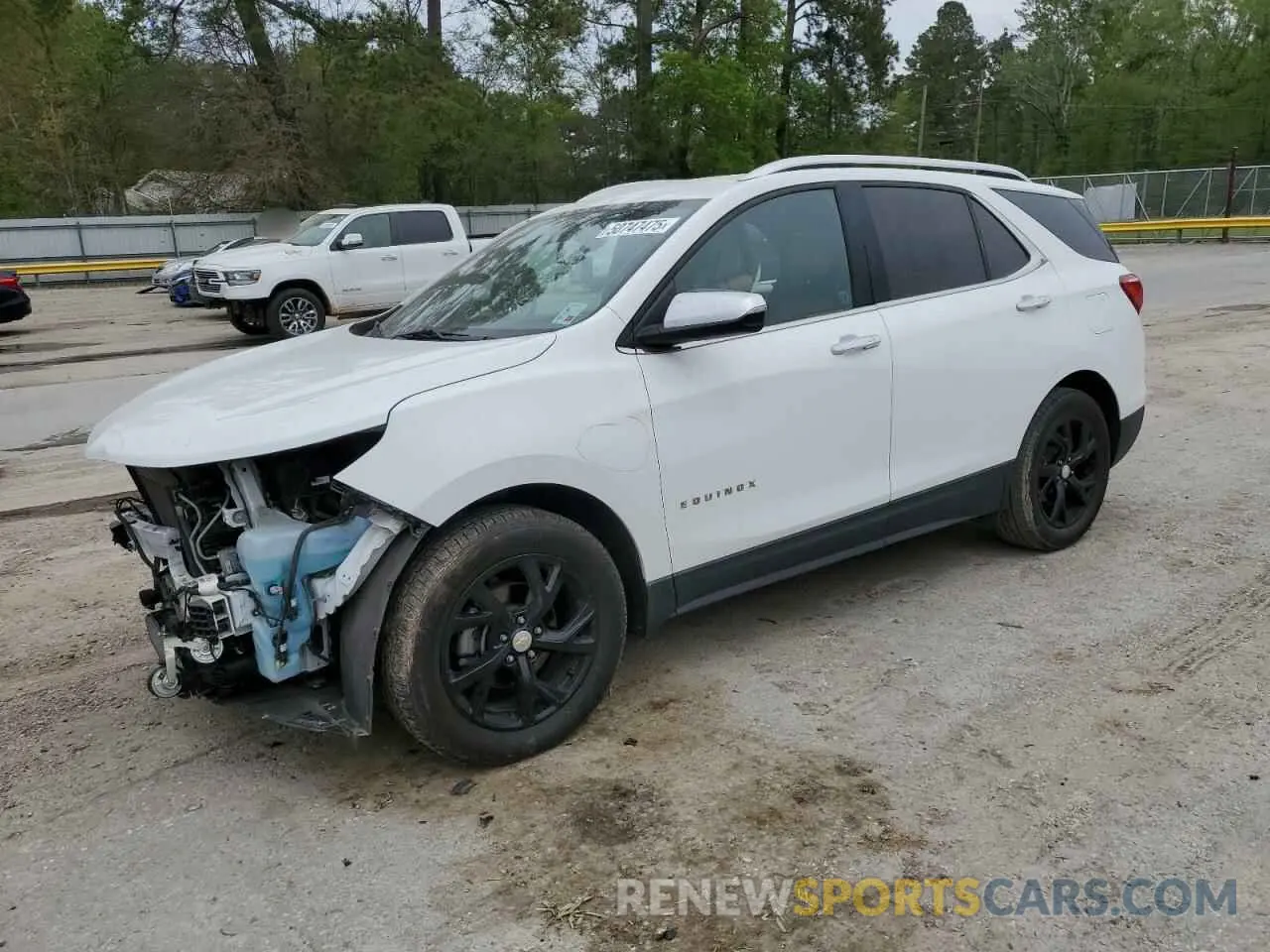 1 Photograph of a damaged car 2GNAXNEV7K6103483 CHEVROLET EQUINOX 2019