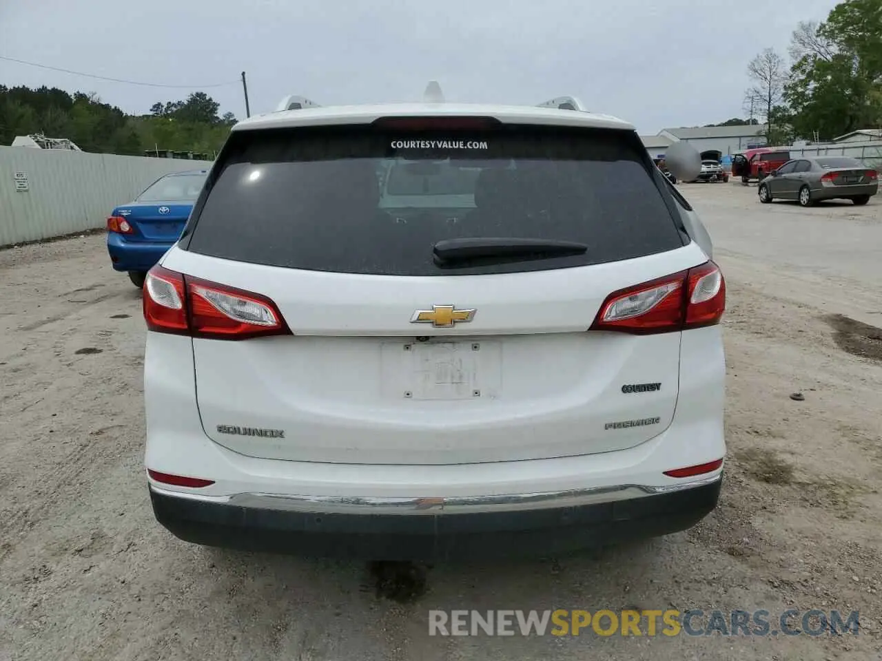 6 Photograph of a damaged car 2GNAXNEV7K6103483 CHEVROLET EQUINOX 2019