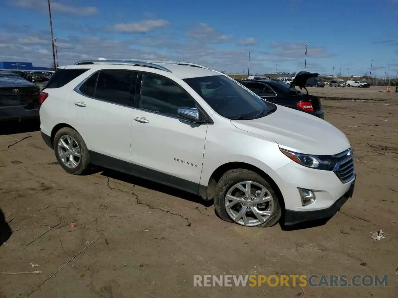 4 Photograph of a damaged car 2GNAXNEVXK6178663 CHEVROLET EQUINOX 2019