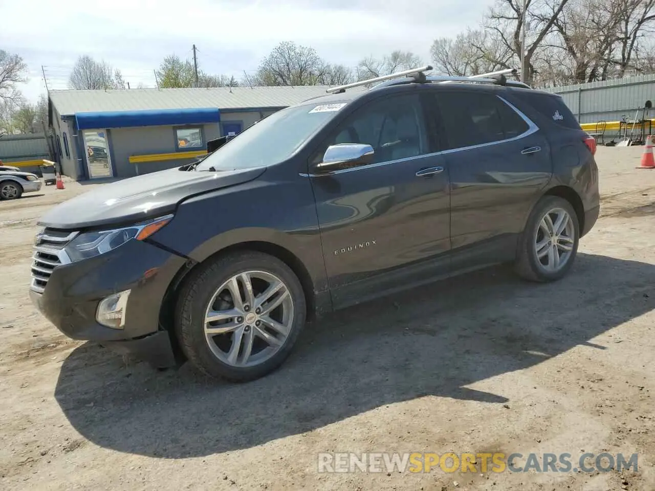 1 Photograph of a damaged car 2GNAXNEVXK6180235 CHEVROLET EQUINOX 2019