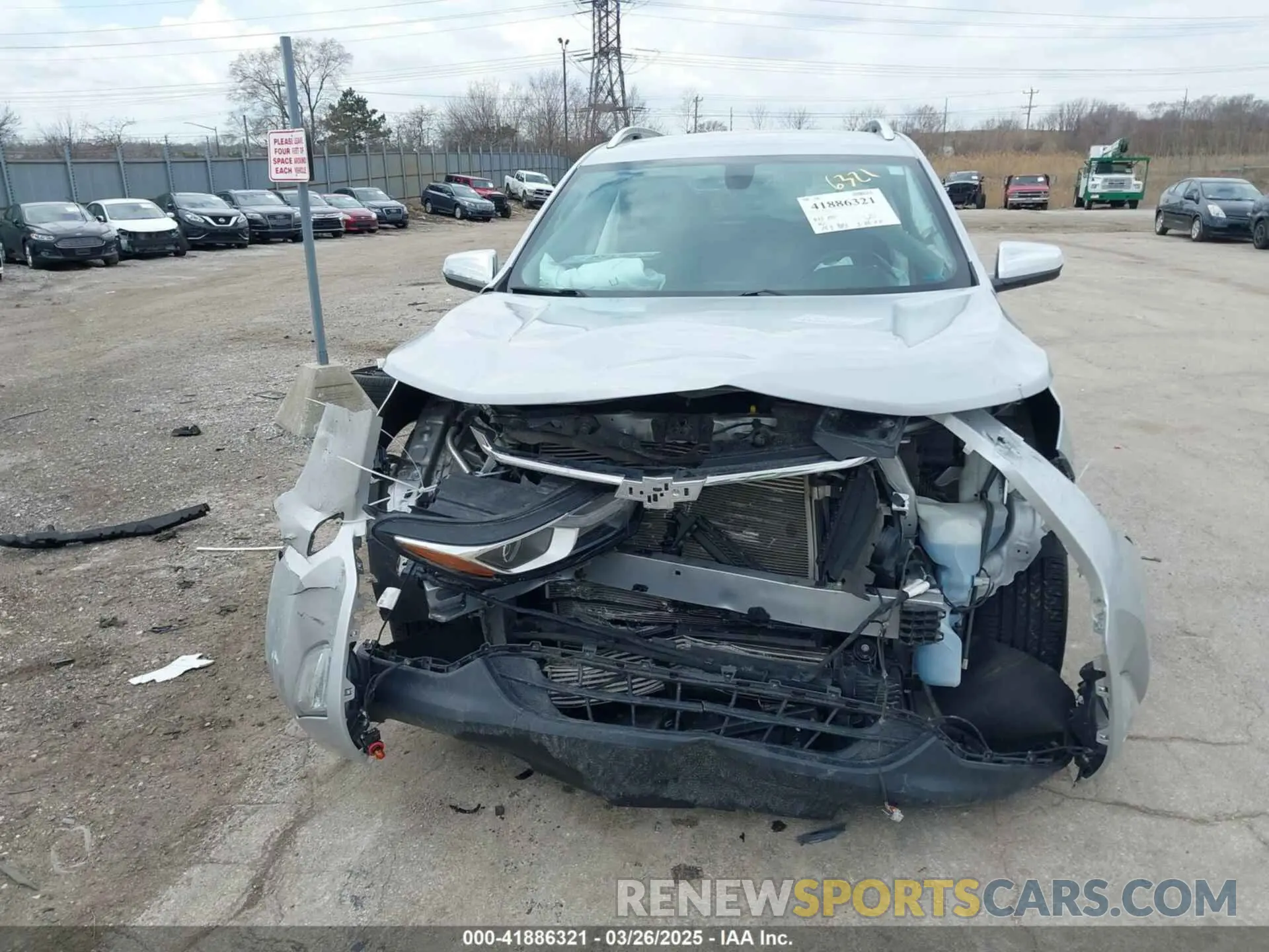 11 Photograph of a damaged car 2GNAXPEX0K6210579 CHEVROLET EQUINOX 2019