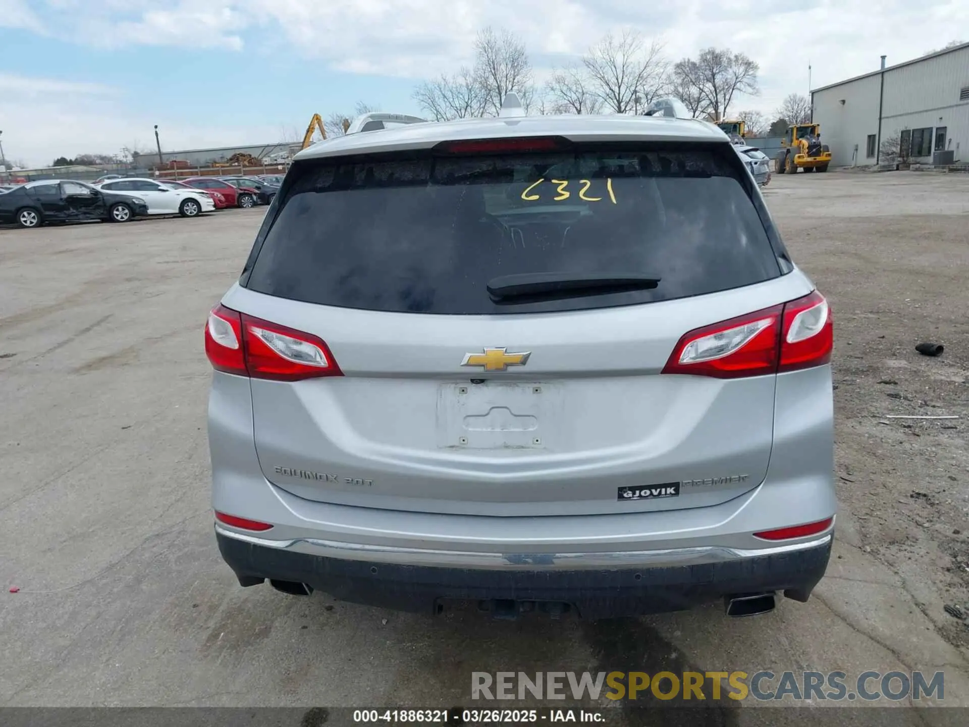 15 Photograph of a damaged car 2GNAXPEX0K6210579 CHEVROLET EQUINOX 2019