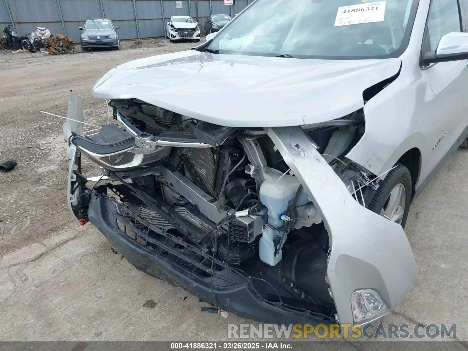 6 Photograph of a damaged car 2GNAXPEX0K6210579 CHEVROLET EQUINOX 2019