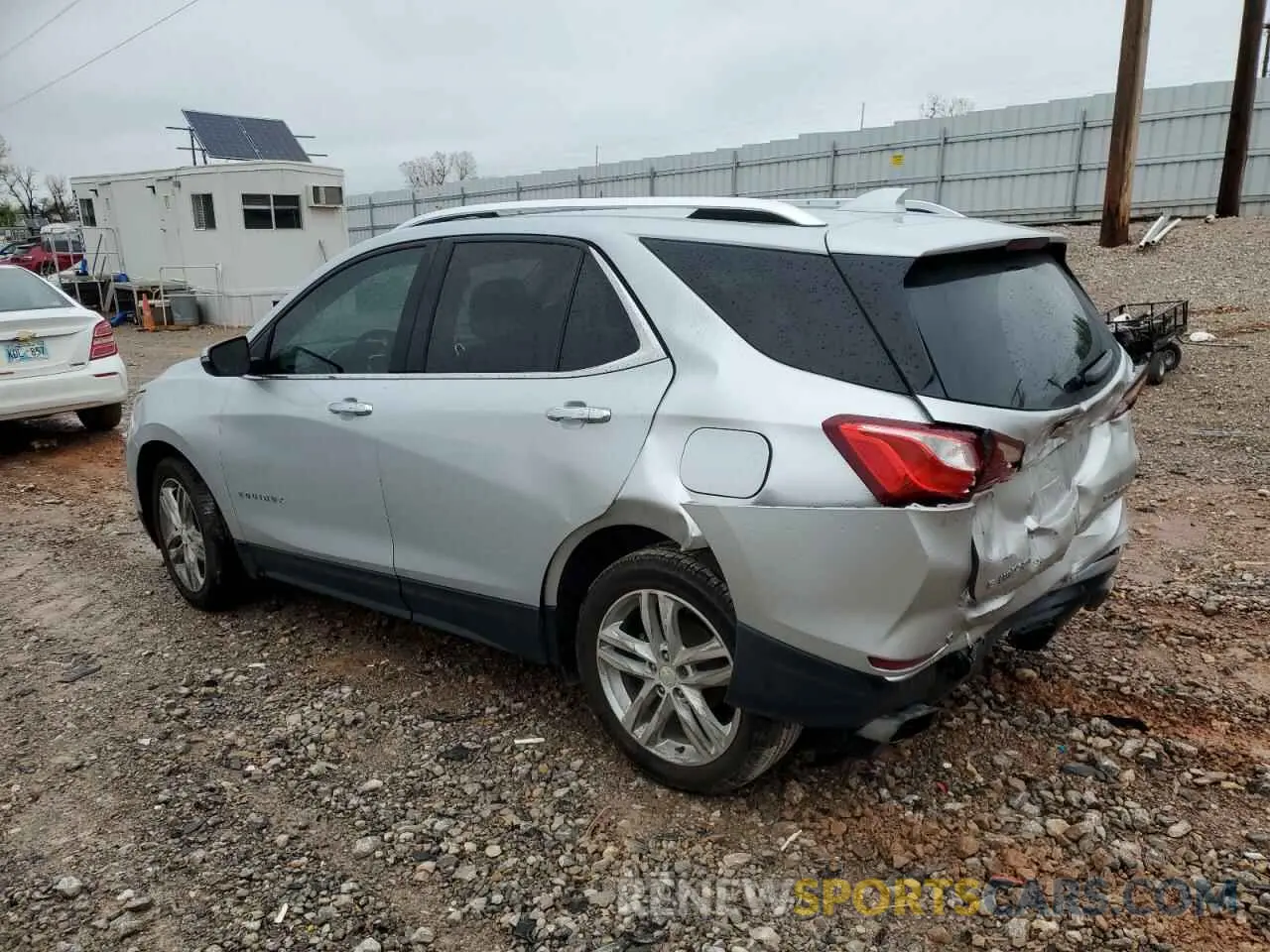 2 Photograph of a damaged car 2GNAXPEX0K6277196 CHEVROLET EQUINOX 2019