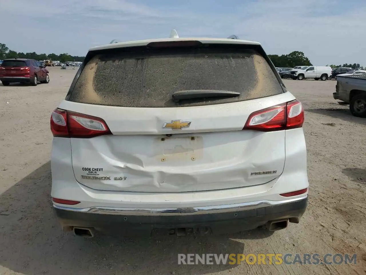 6 Photograph of a damaged car 2GNAXPEX1K6228203 CHEVROLET EQUINOX 2019