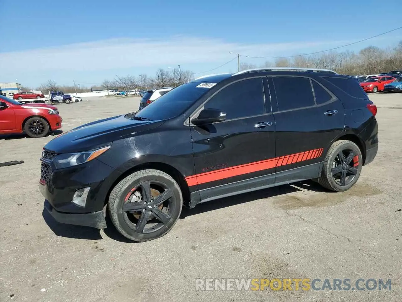 1 Photograph of a damaged car 2GNAXPEX1K6288661 CHEVROLET EQUINOX 2019
