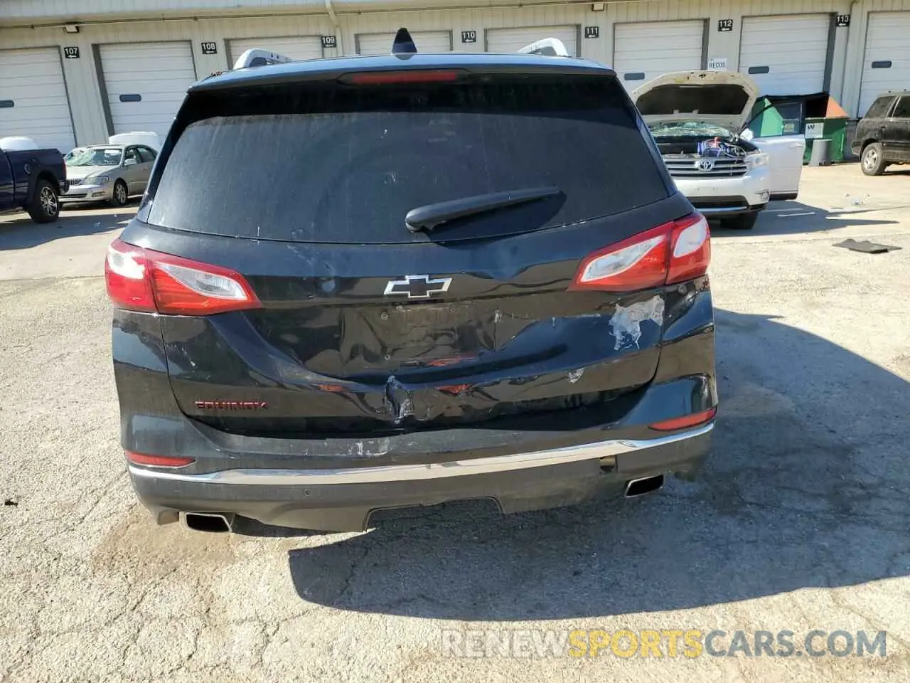 6 Photograph of a damaged car 2GNAXPEX1K6288661 CHEVROLET EQUINOX 2019