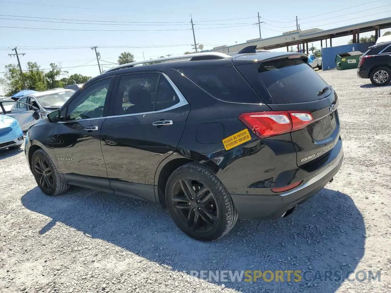 2 Photograph of a damaged car 2GNAXPEX2K6141975 CHEVROLET EQUINOX 2019