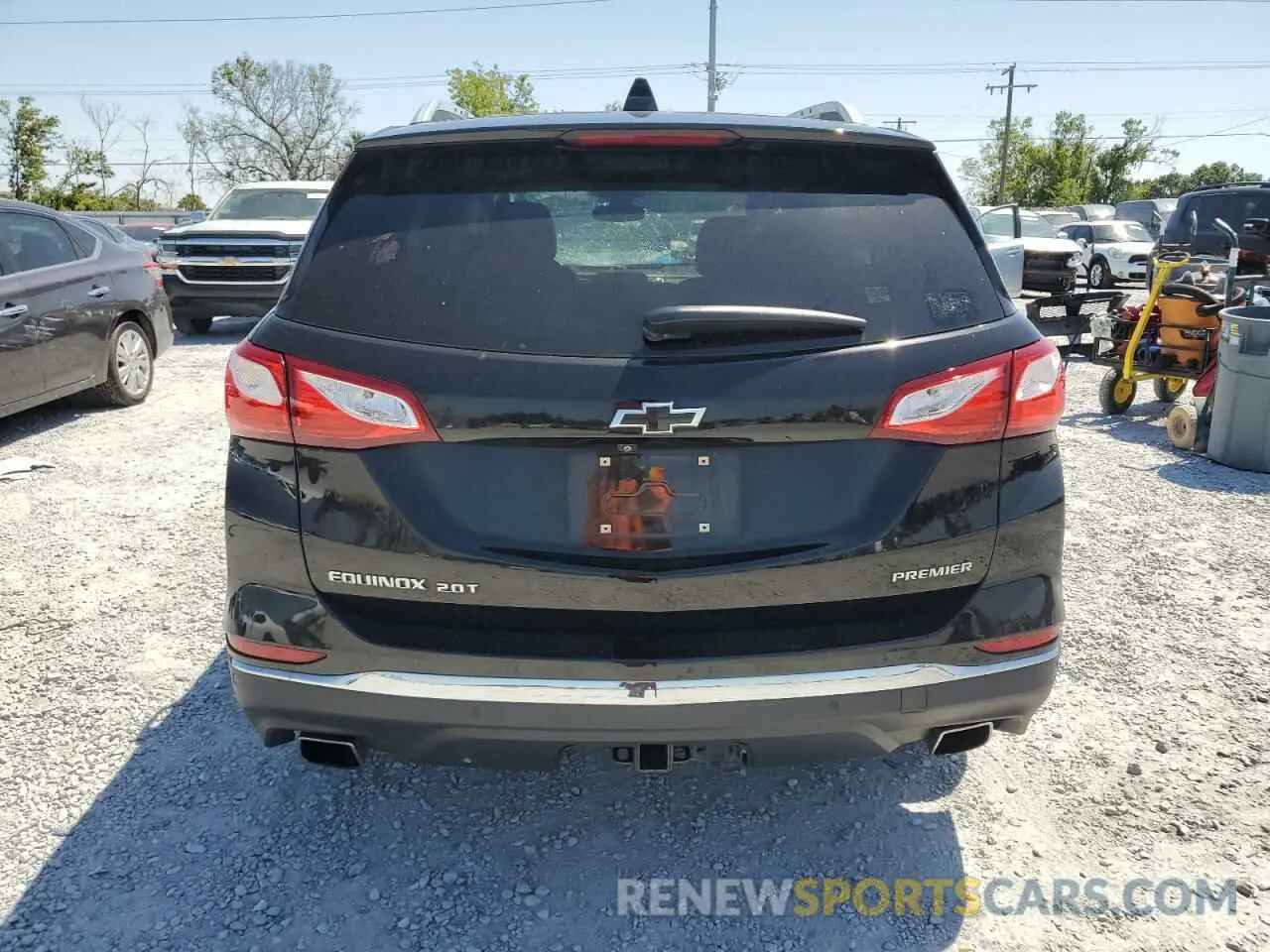 6 Photograph of a damaged car 2GNAXPEX2K6141975 CHEVROLET EQUINOX 2019