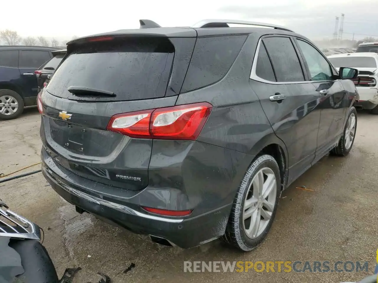 3 Photograph of a damaged car 2GNAXPEX2K6151230 CHEVROLET EQUINOX 2019