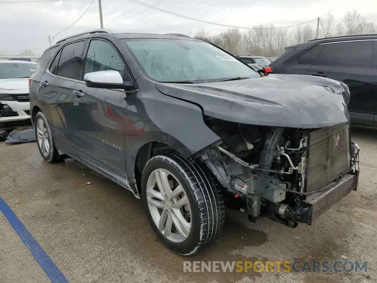 4 Photograph of a damaged car 2GNAXPEX2K6151230 CHEVROLET EQUINOX 2019