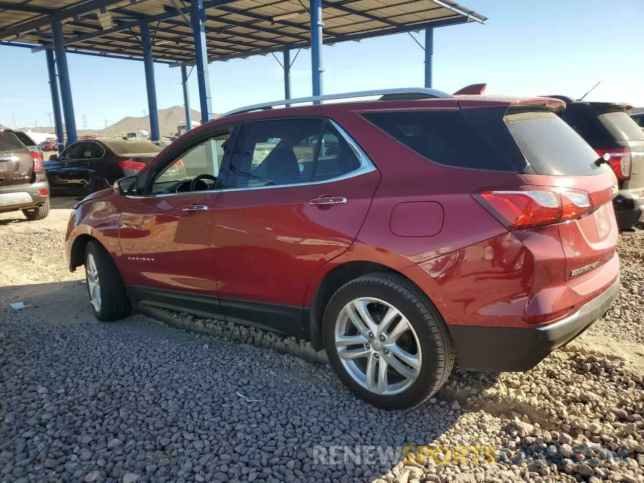 2 Photograph of a damaged car 2GNAXPEX2K6305144 CHEVROLET EQUINOX 2019