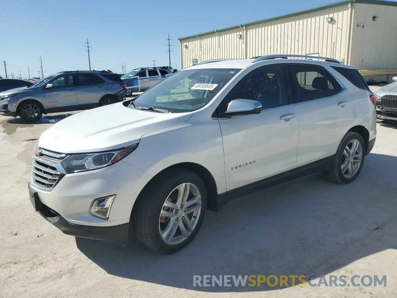 1 Photograph of a damaged car 2GNAXPEX4K6200394 CHEVROLET EQUINOX 2019