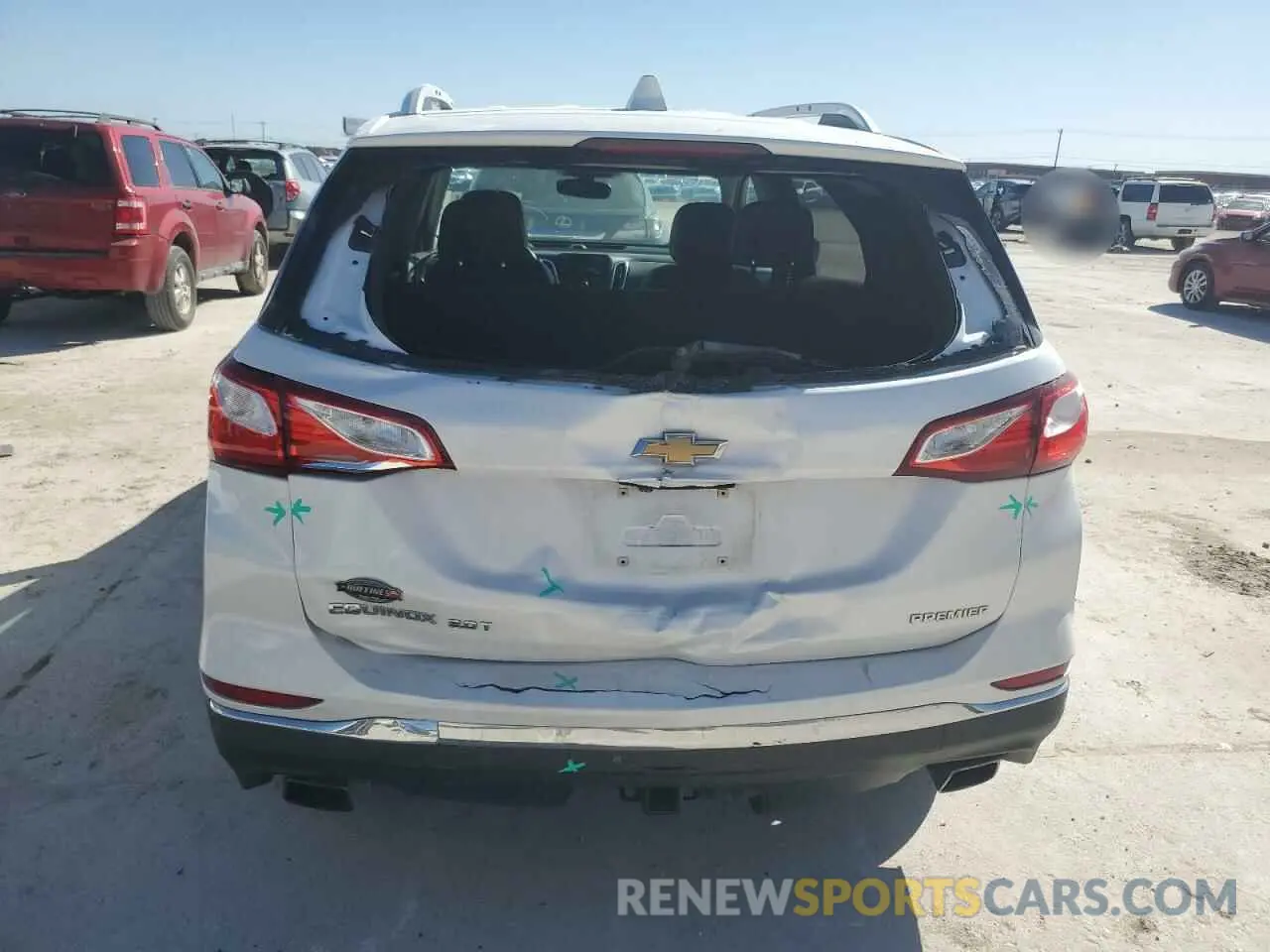 6 Photograph of a damaged car 2GNAXPEX4K6200394 CHEVROLET EQUINOX 2019