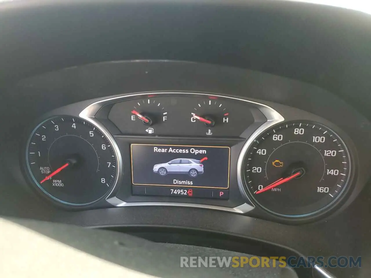 9 Photograph of a damaged car 2GNAXPEX4K6200394 CHEVROLET EQUINOX 2019