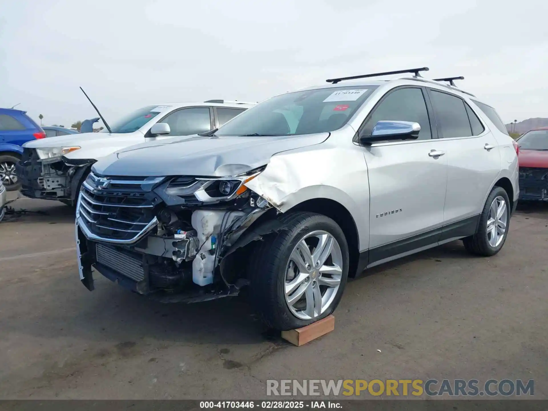 2 Photograph of a damaged car 2GNAXPEX4K6236974 CHEVROLET EQUINOX 2019