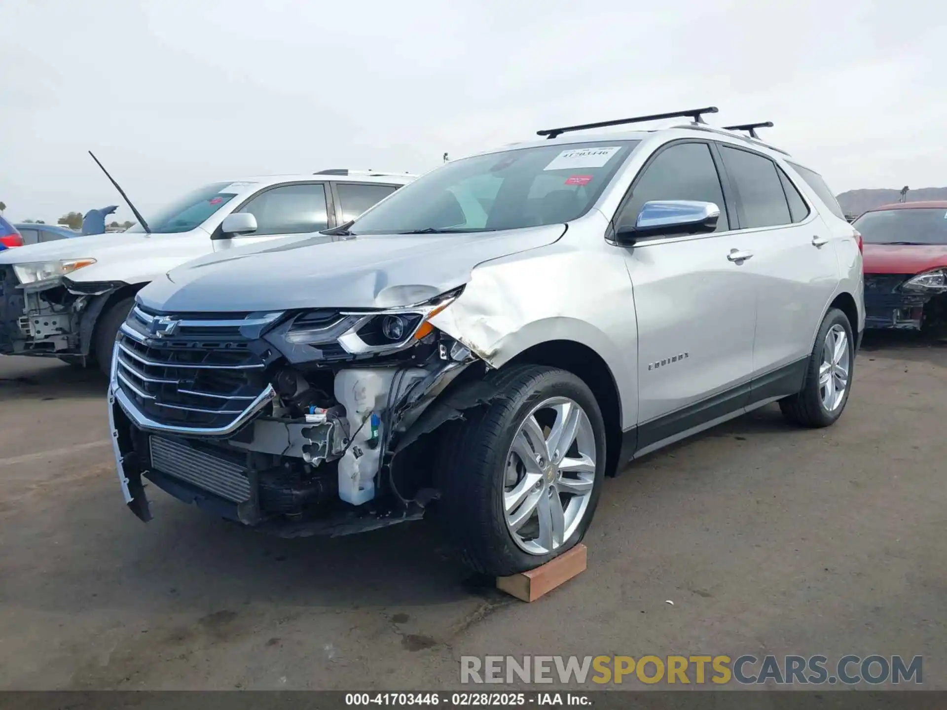 6 Photograph of a damaged car 2GNAXPEX4K6236974 CHEVROLET EQUINOX 2019