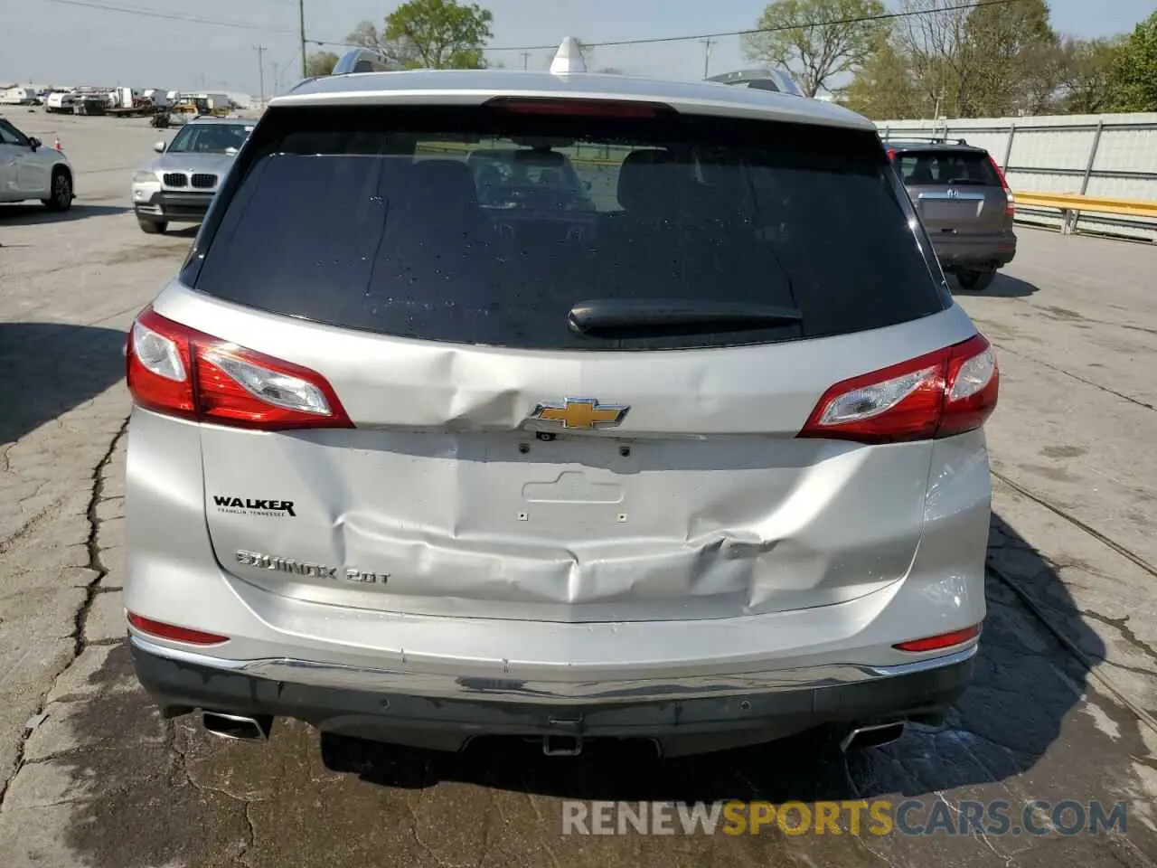 6 Photograph of a damaged car 2GNAXPEX4K6248235 CHEVROLET EQUINOX 2019
