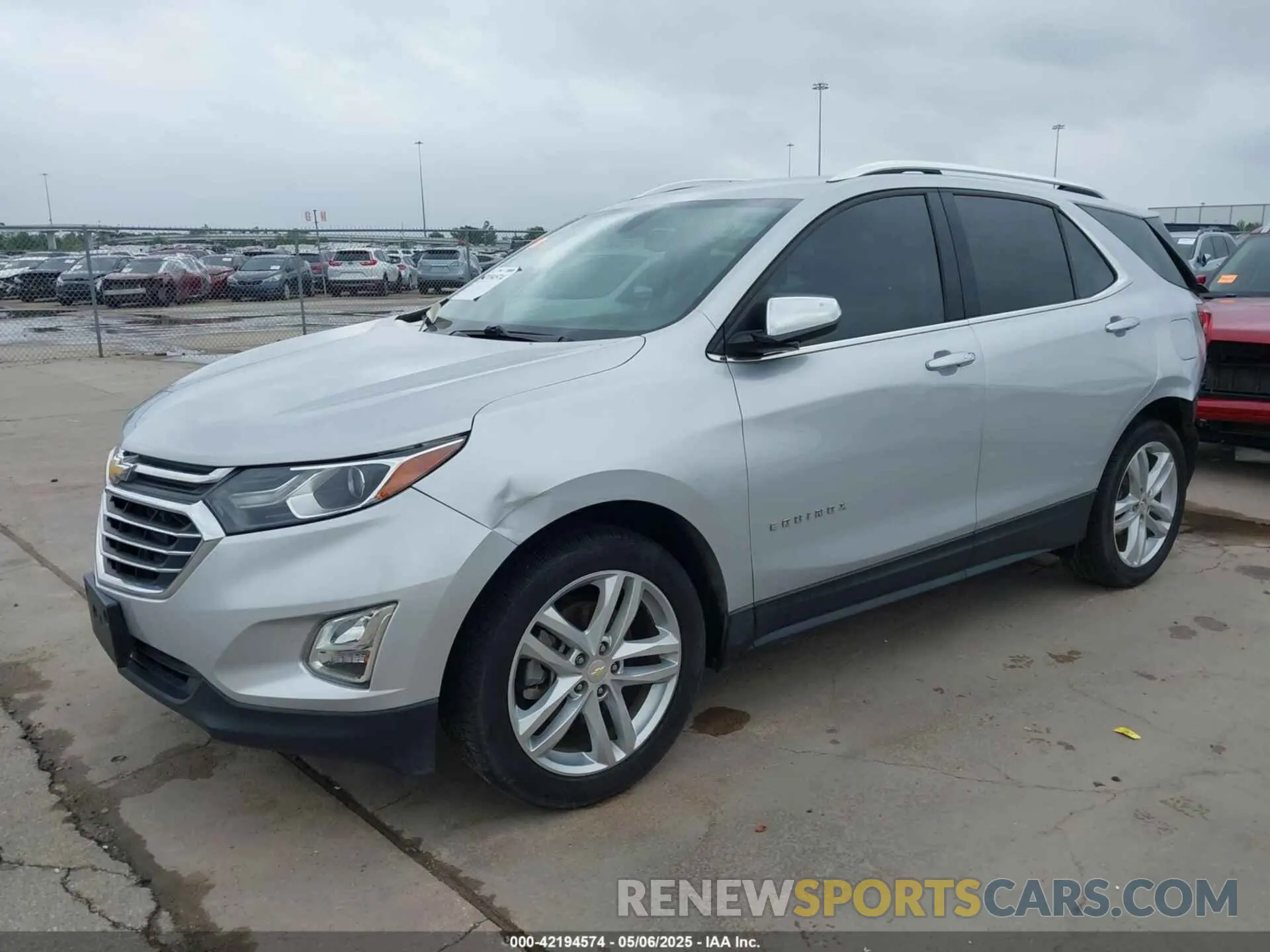 2 Photograph of a damaged car 2GNAXPEX4K6252513 CHEVROLET EQUINOX 2019