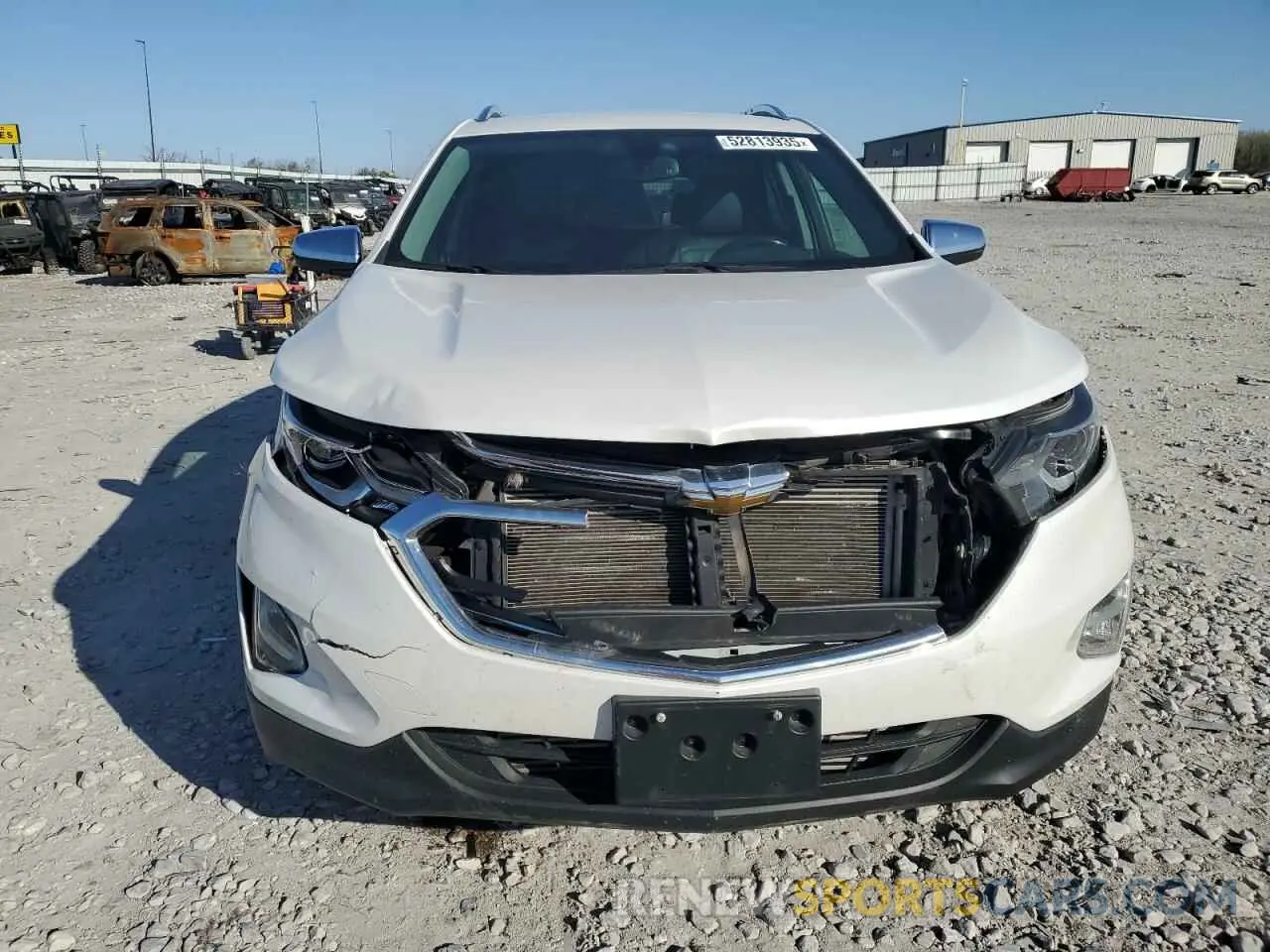 5 Photograph of a damaged car 2GNAXPEX6K6237463 CHEVROLET EQUINOX 2019