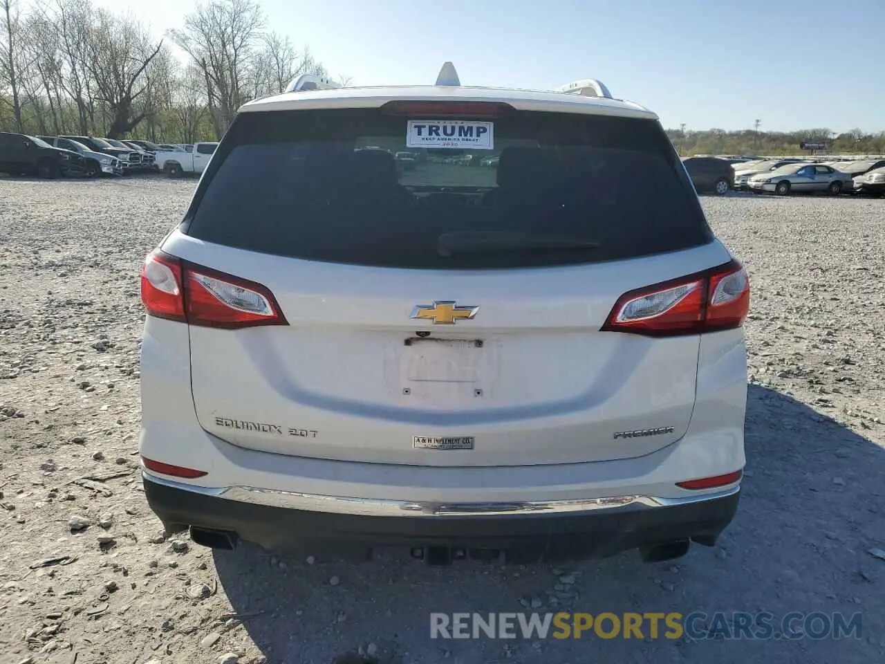 6 Photograph of a damaged car 2GNAXPEX6K6237463 CHEVROLET EQUINOX 2019
