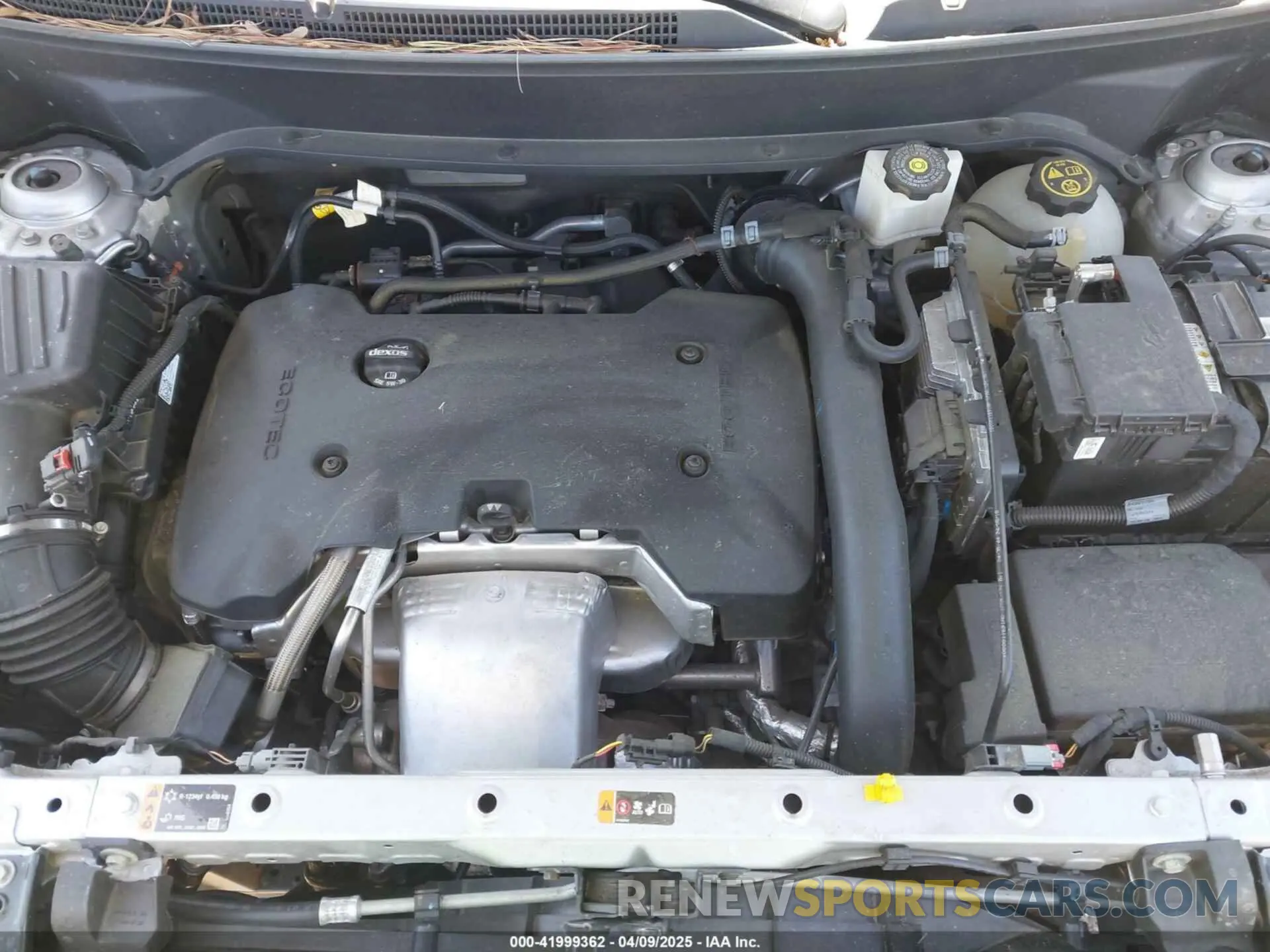 10 Photograph of a damaged car 2GNAXPEX7K6251937 CHEVROLET EQUINOX 2019