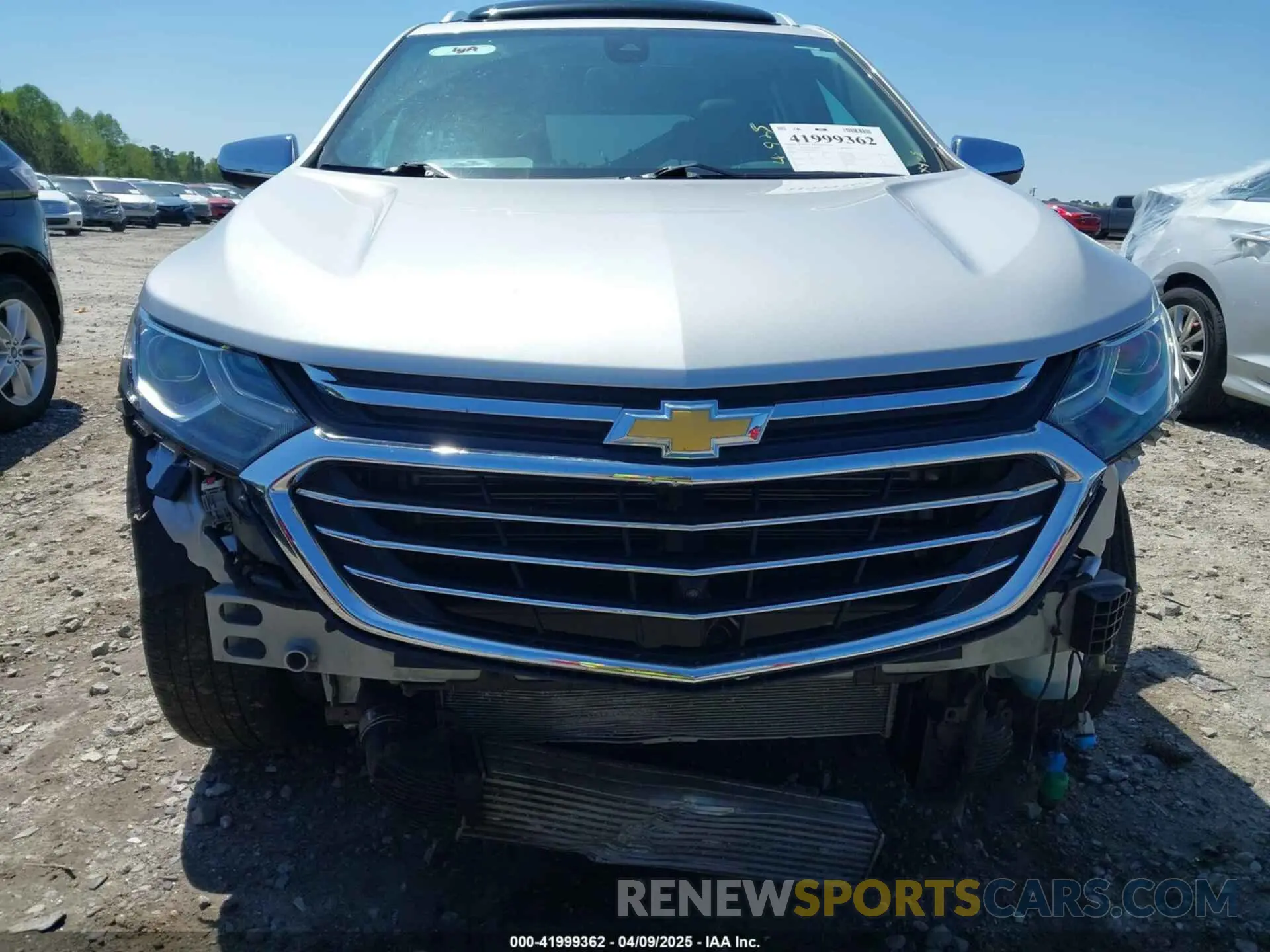 6 Photograph of a damaged car 2GNAXPEX7K6251937 CHEVROLET EQUINOX 2019