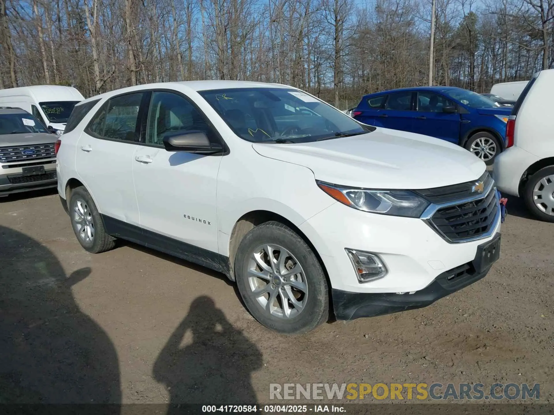 1 Photograph of a damaged car 2GNAXSEV0K6147310 CHEVROLET EQUINOX 2019