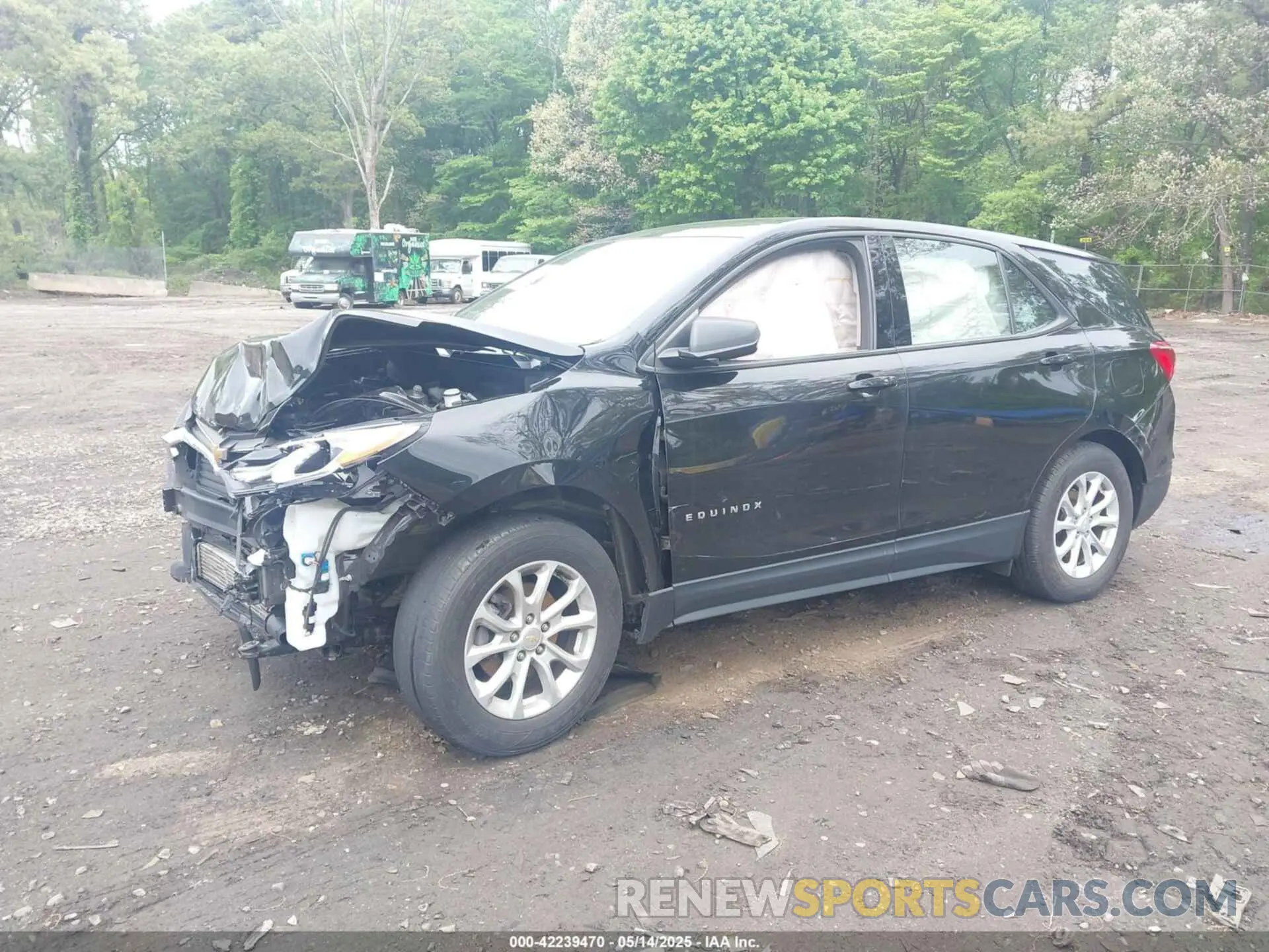 2 Photograph of a damaged car 2GNAXSEV0K6148800 CHEVROLET EQUINOX 2019