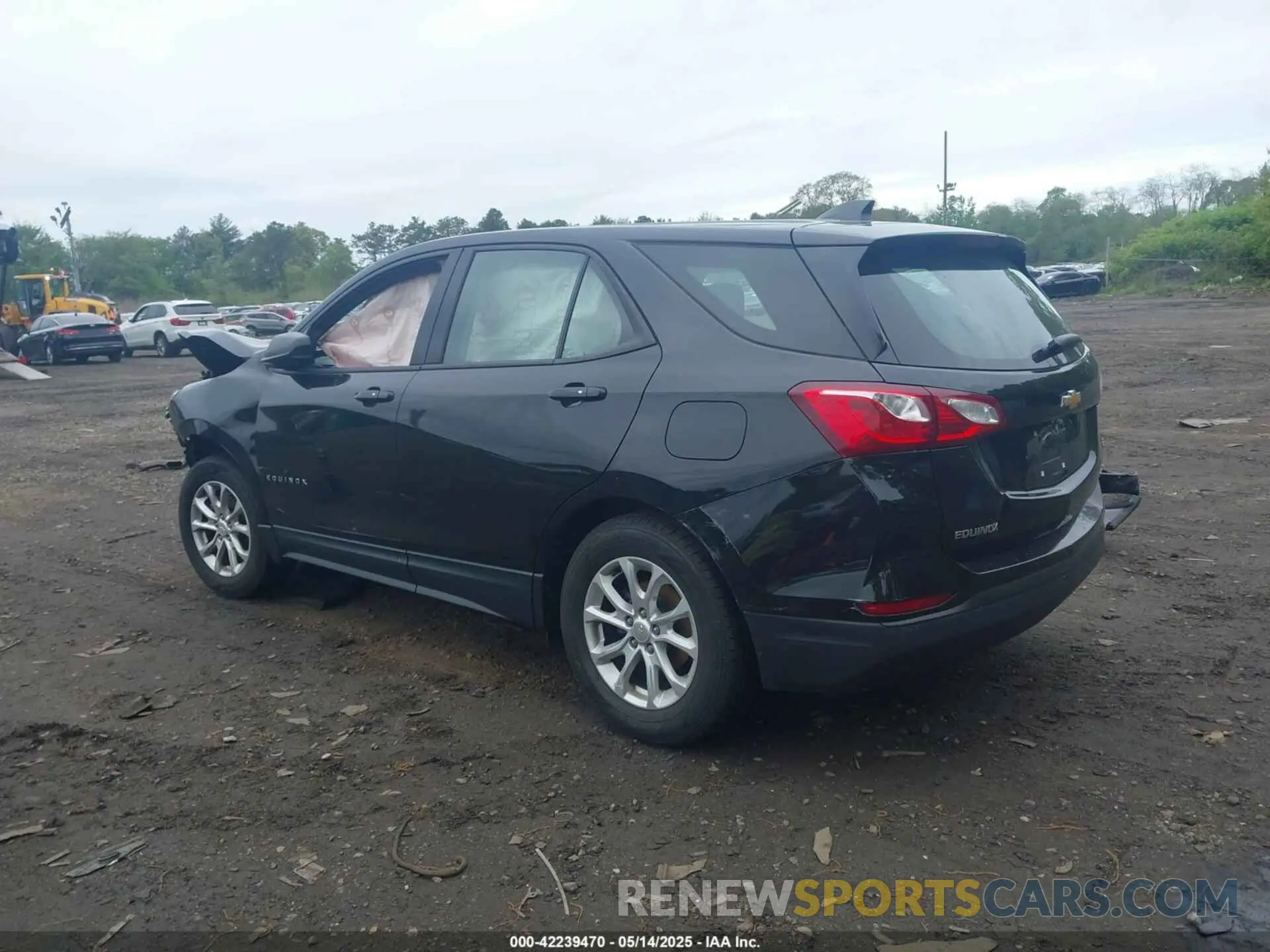 3 Photograph of a damaged car 2GNAXSEV0K6148800 CHEVROLET EQUINOX 2019