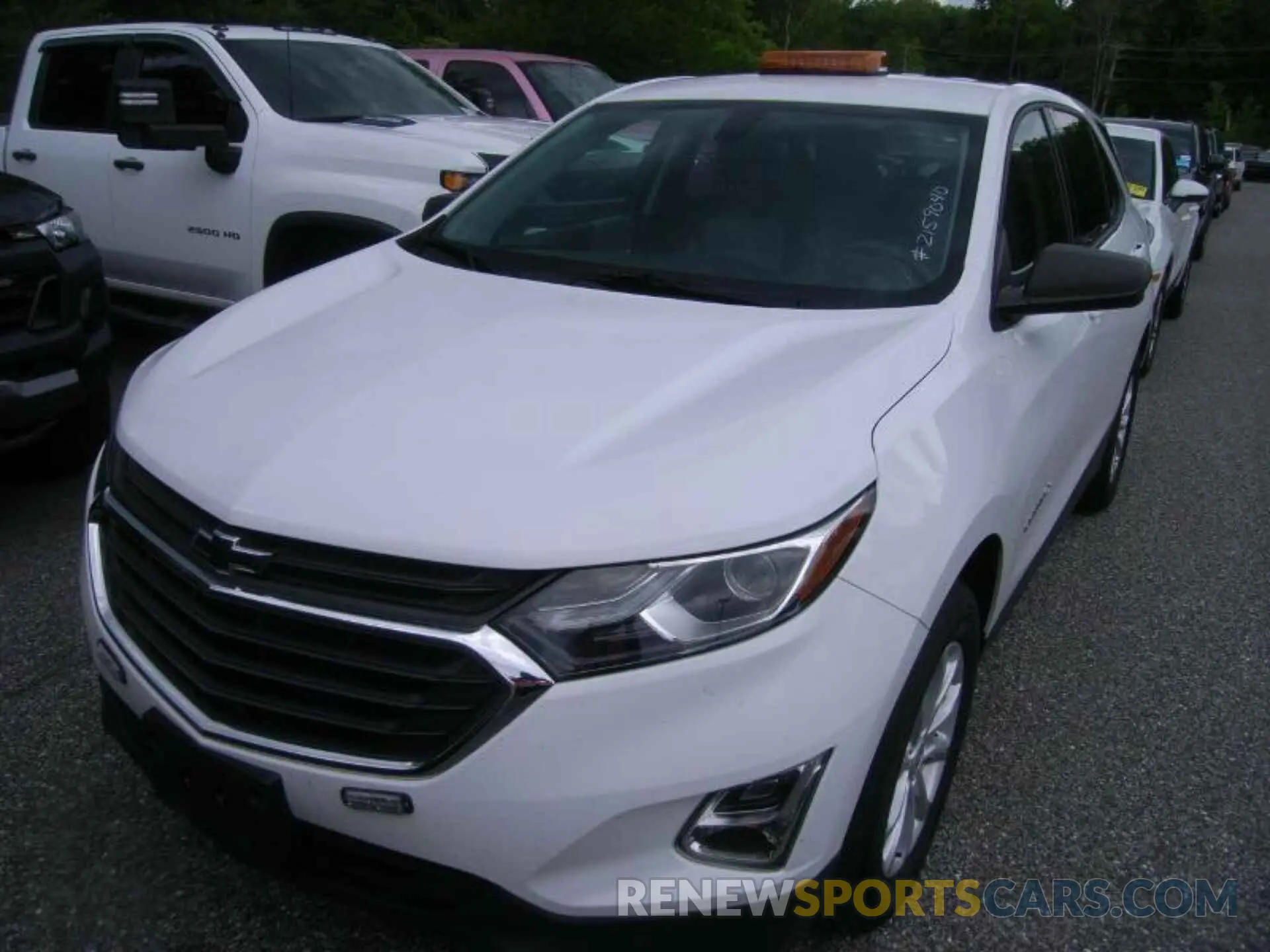 1 Photograph of a damaged car 2GNAXSEV0K6212835 CHEVROLET EQUINOX 2019