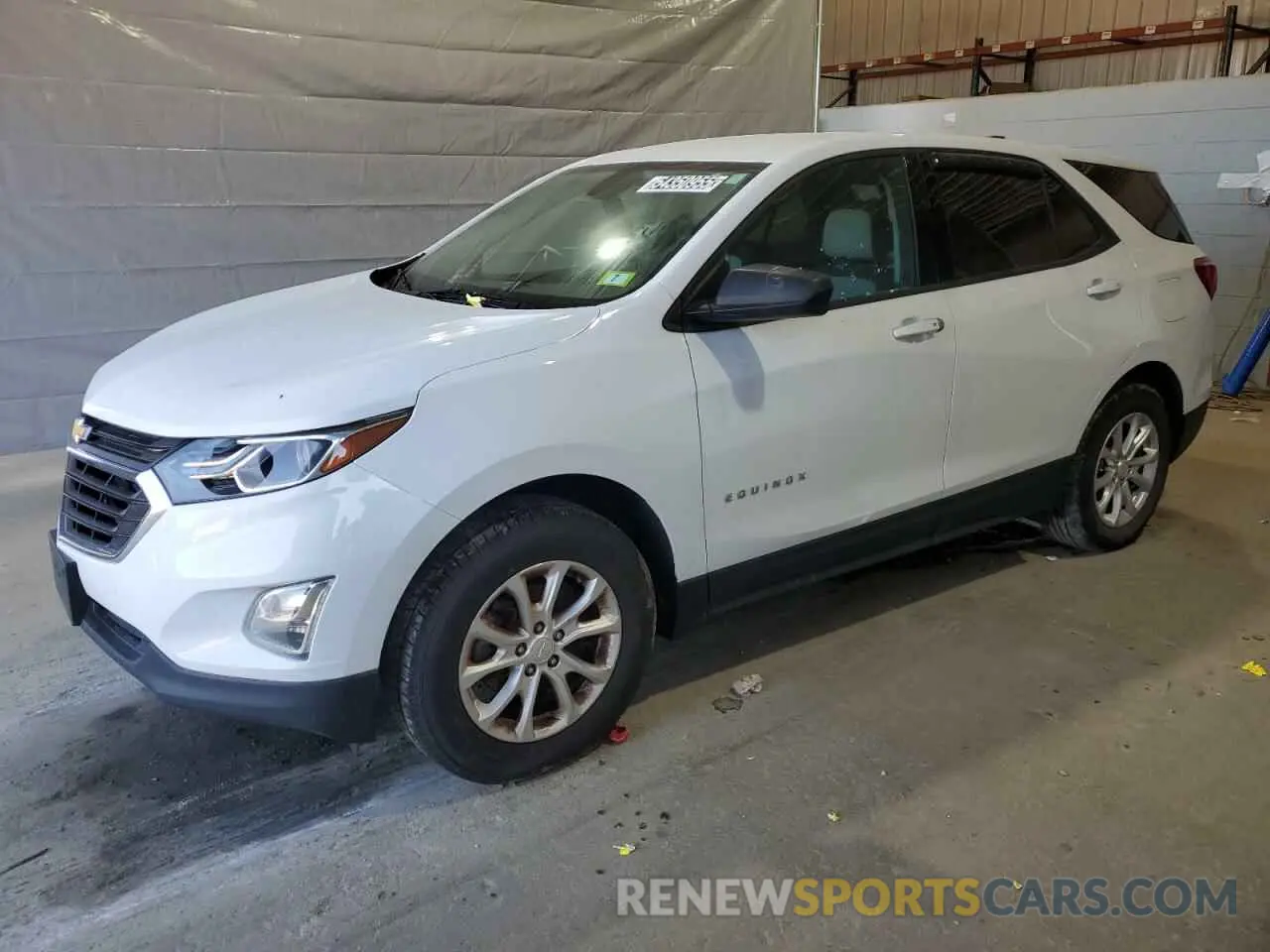 1 Photograph of a damaged car 2GNAXSEV1K6198122 CHEVROLET EQUINOX 2019