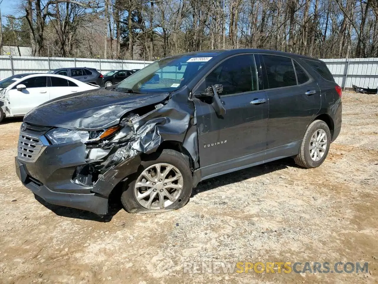 1 Photograph of a damaged car 2GNAXSEV2K6101512 CHEVROLET EQUINOX 2019