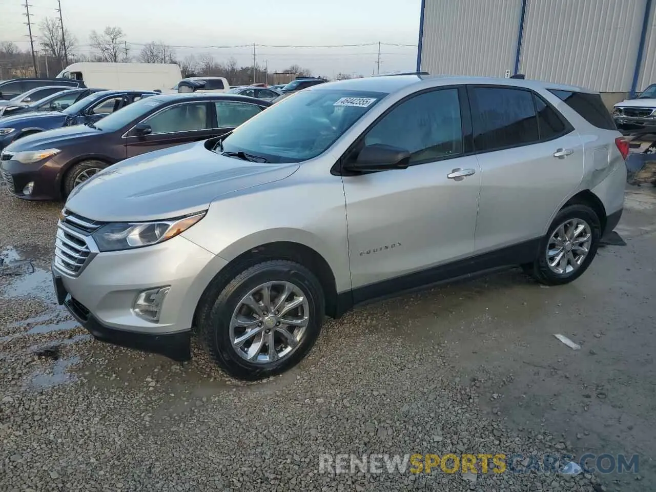 1 Photograph of a damaged car 2GNAXSEV3K6216555 CHEVROLET EQUINOX 2019