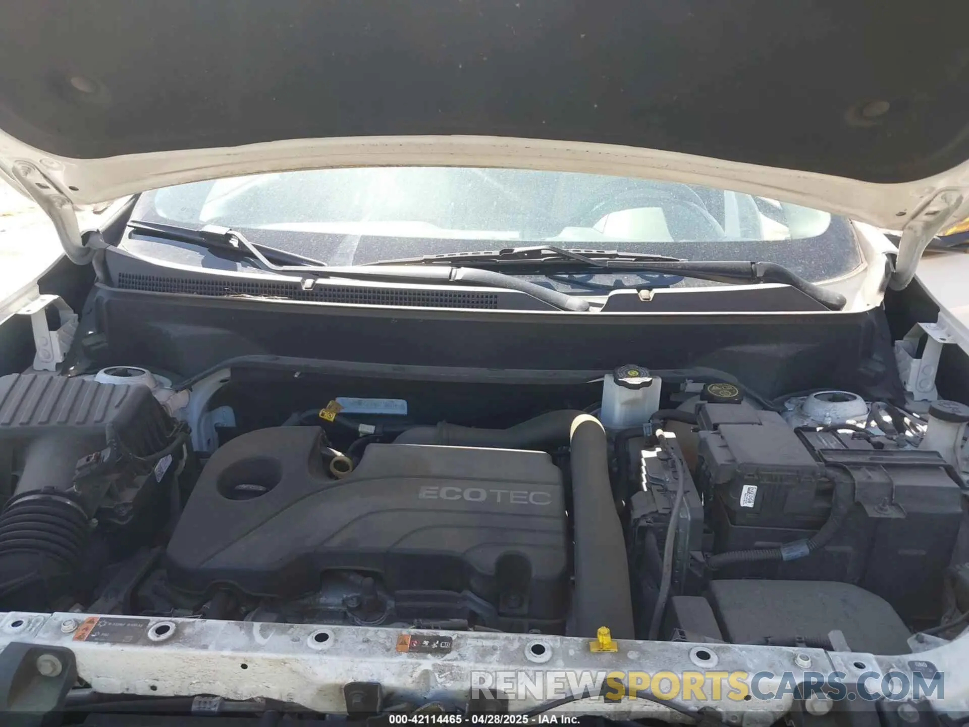 10 Photograph of a damaged car 2GNAXSEV4K6110423 CHEVROLET EQUINOX 2019