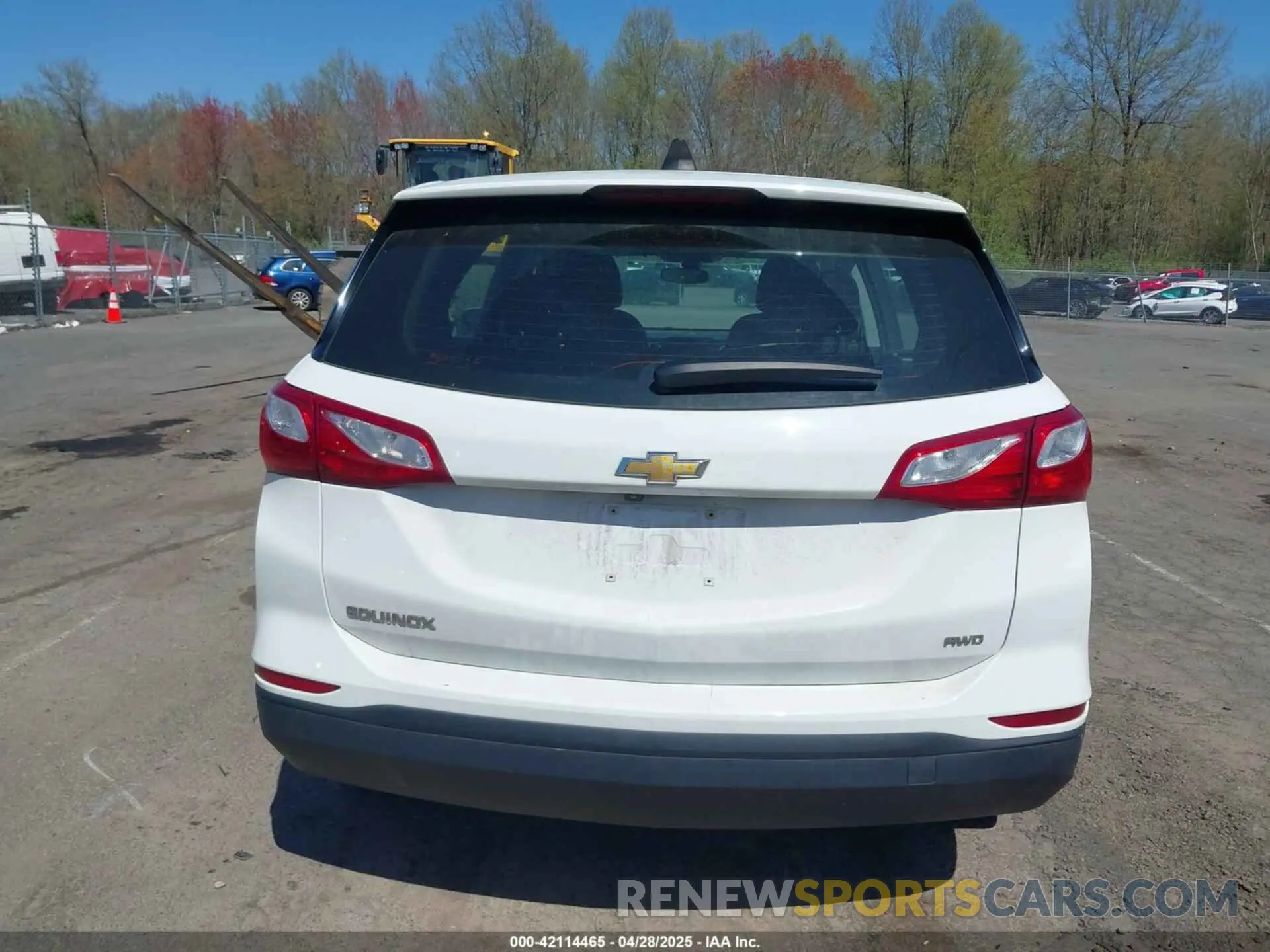 16 Photograph of a damaged car 2GNAXSEV4K6110423 CHEVROLET EQUINOX 2019