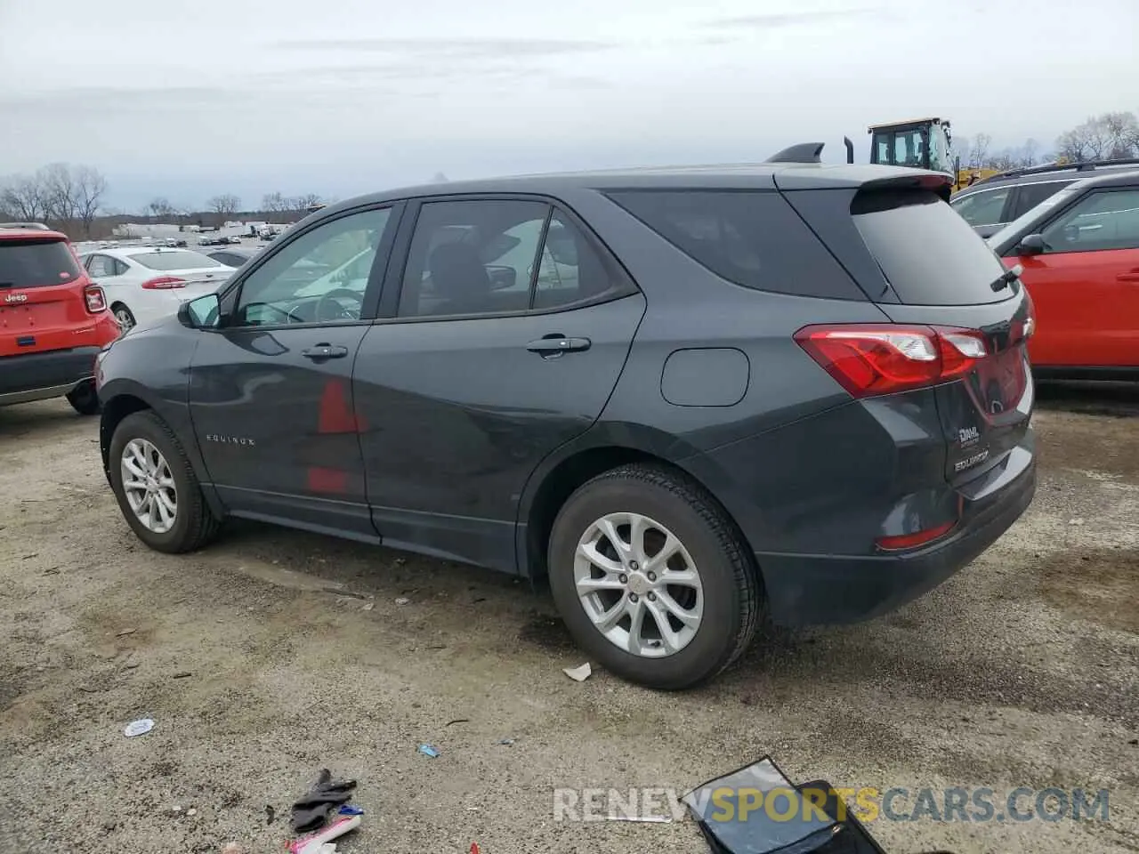 2 Photograph of a damaged car 2GNAXSEV4K6211199 CHEVROLET EQUINOX 2019