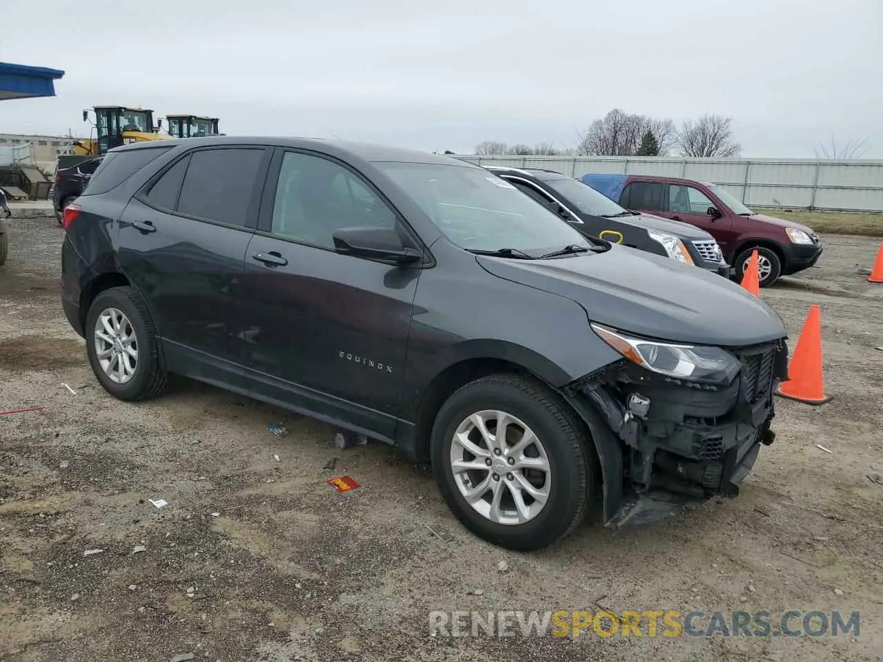 4 Photograph of a damaged car 2GNAXSEV4K6211199 CHEVROLET EQUINOX 2019