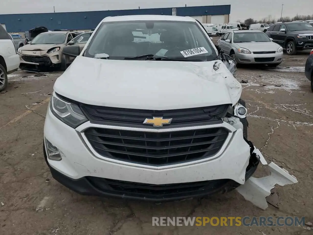 5 Photograph of a damaged car 2GNAXSEV4K6255008 CHEVROLET EQUINOX 2019