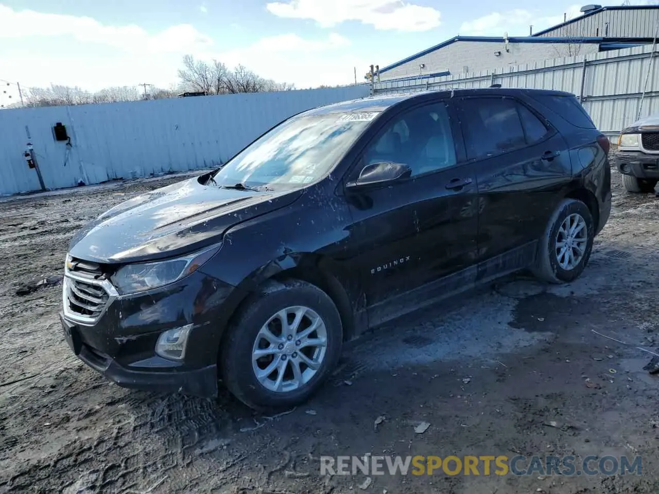 1 Photograph of a damaged car 2GNAXSEV4K6301758 CHEVROLET EQUINOX 2019
