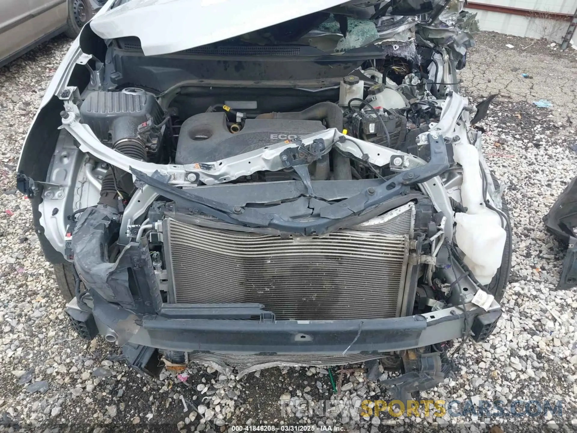 10 Photograph of a damaged car 2GNAXSEV5K6233485 CHEVROLET EQUINOX 2019