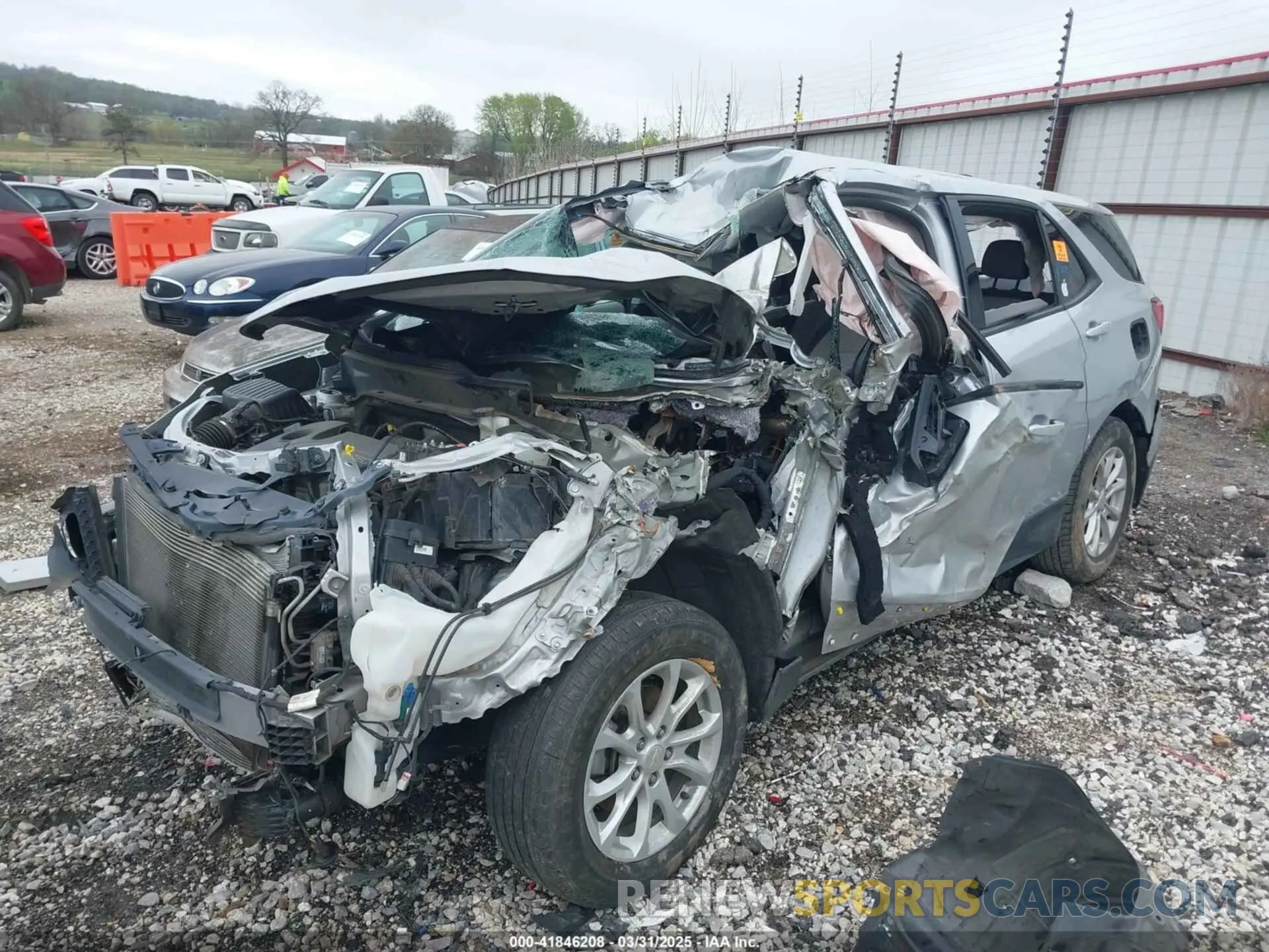 6 Photograph of a damaged car 2GNAXSEV5K6233485 CHEVROLET EQUINOX 2019