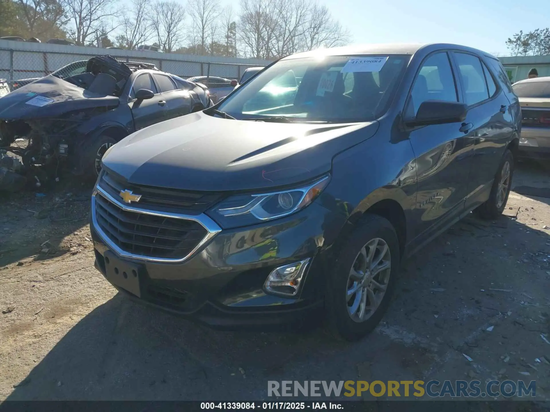 2 Photograph of a damaged car 2GNAXSEV7K6202948 CHEVROLET EQUINOX 2019